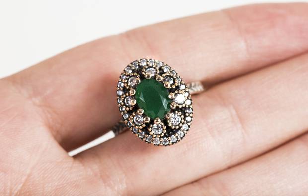 Vintage gemstone rings will be popular this year. Photo / Getty Images 