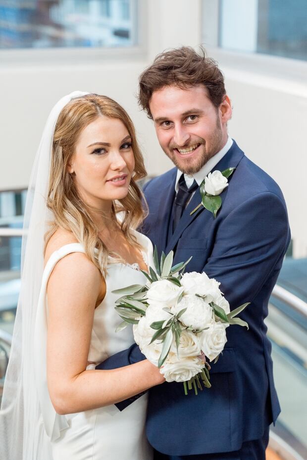 Have you ever seen a happier bride? (Don't answer that). Photo / Supplied