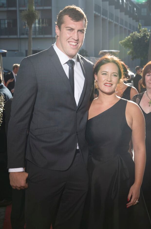Retallick and his wife Niki in 2015. Photo / Nick Reed