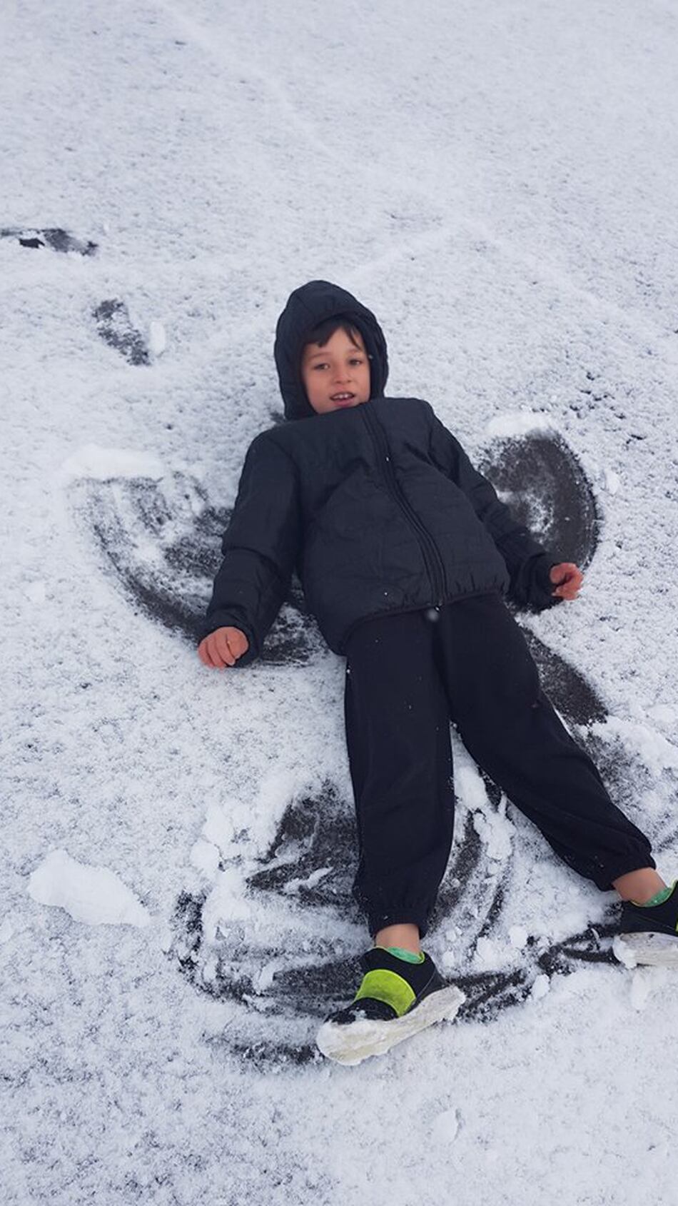 Eli Pahl, 6, at Mamaku primary school.