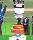 Australia has been accused of taking its Ashes celebrations too far, after rubbing England's noses in the 4-0 series humiliation. Photo / Twitter.