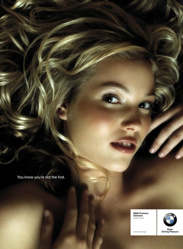 The offensive BMW advert from 2008.