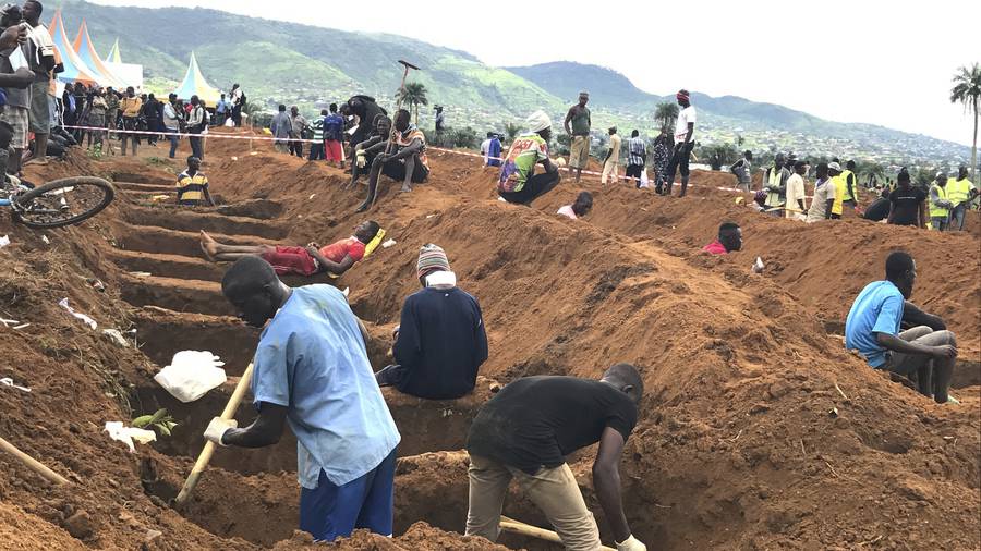 Sierra Leone mudslides death toll rises to more than 400