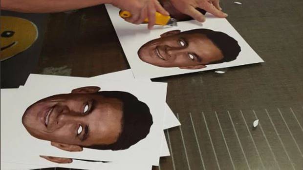 The Sonny Bill masks has fuelled up the controversy all over again. (Twitter)