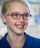 Haast Primary School student Lily Kain, 9, shot her first deer when she was 7. Photo / Jason Oxenham 