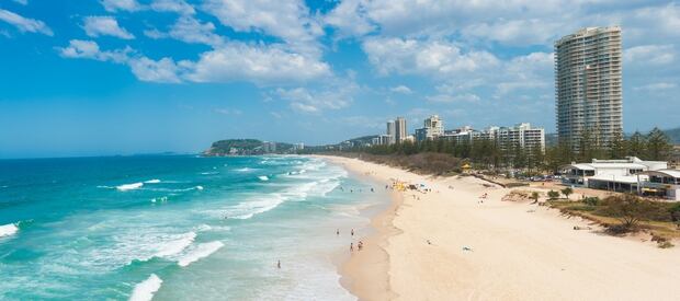 The Gold Coast is a popular stopover for Kiwi travellers. Photo / 123RF