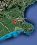 A man has been killed after being struck by a vehicle minutes after being involved in a single-car crash. Image / Google Maps 
