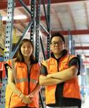 Ronnie and Doreen Xue of QEX Logistics. Picture / supplied
