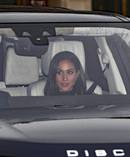 Meghan Markle arrives with Britain's Prince Harry for the Queen's Christmas lunch at Buckingham Palace. Photo / AP