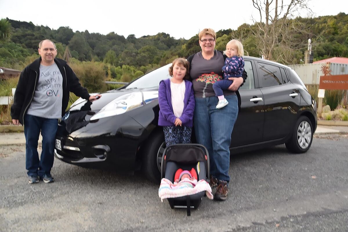 New Zealand's first electric-vehicle birth