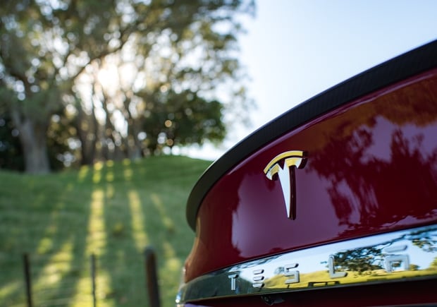 Tesla P100D, photographed in Auckland for Driven. Photo / NZME