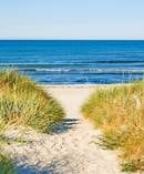 beach access, pathway to the baltic sea with marram grass aside summer beach 123RF 291217