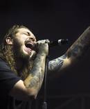 Post Malone was one of 2017's biggest breakout hip-hop stars thanks to singles like Congratulations and Candy Pain. Photo/Getty