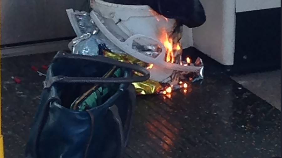 Reports of an explosion on the Tube at west London station