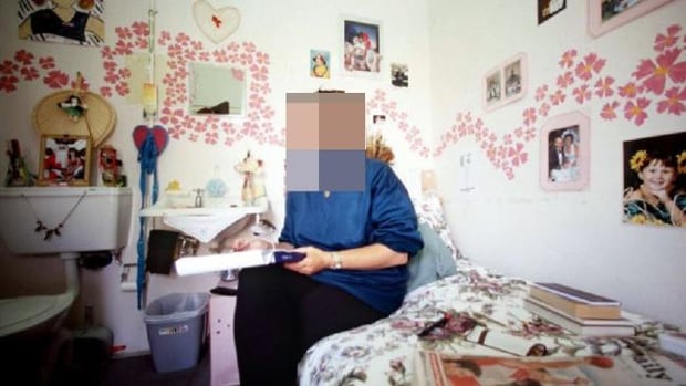 The typically cluttered female cell of a woman inmate in Silverwater Women's Correctional Centre. Photo / News Corp Australia