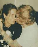 Singer Ed Sheeran with fiancee Cherry Seaborn. Photo / Instagram @teddysphotos