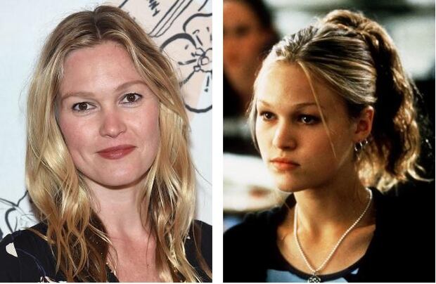 Stiles in 2017 (left) and in 10 Things I Hate About You, 1998 (right). Photo / Getty Images