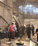 Reports indicated 77 people were injured in the collapse. Photo/AP.