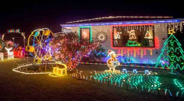 Here S Where You Can See The Best Christmas Light Displays Around Nz