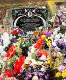Lisa Hurrell, who died in 1998 is buried at the Prebbleton Cemetery, one of the cemeteries in Selwyn District which has asked families to clean up ornaments around burial plots. 