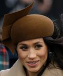 Prince Harry and his fiancee Meghan Markle on Christmas Day. Photo / AP