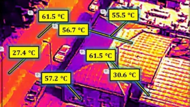 A Darwin heat mitigation study has found some surface temperatures are in excess of 60C. Photo / UNSW