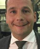 A happy Act leader David Seymour tonight after his End of Life Choice Bill passed its first reading. Photo / Audrey Young
