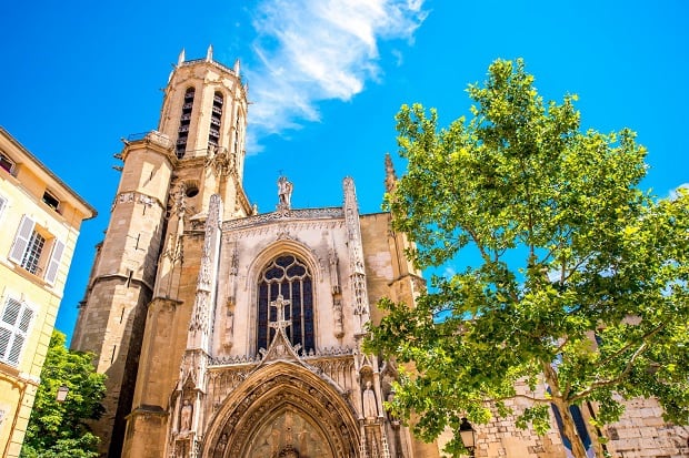 Saint Sauveur gothic cathedral in Aix-en-Provence. Photo / 123RF 