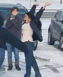 Tyra Patterson was freed early on Christmas Day from Cleveland's Northeast Pre-release Center after 22 years in prison. Photo / Daily Mail.