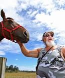 Lotto winner Lou Te Keeti now owns 10 horses. Photo / John Borren