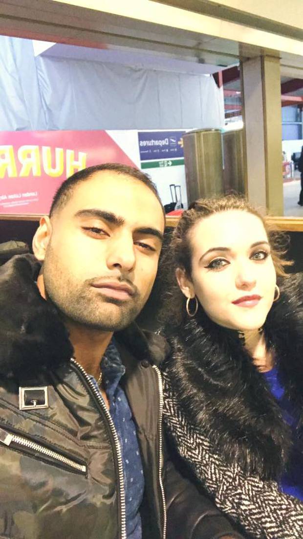 The couple are now engaged. Photo / Ally Hirji, Facebook