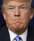 Trump launched an attack on his opponents ahead of the shutdown that began at midnight on January 19. Photo / AP