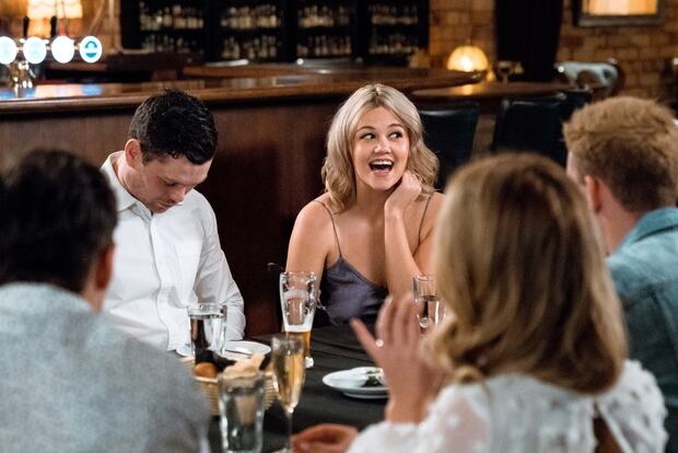 Angel says the dinner party was 