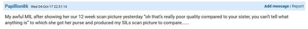 Supplied via Mumsnet