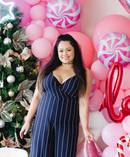Vanessa Goodson is the founder of OMGNess Styling, which specialises in balloon garlands. Photo / OMGNess Styling