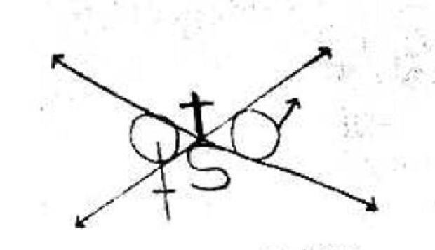 Berkowitz included this mysterious symbol on some of his letters.