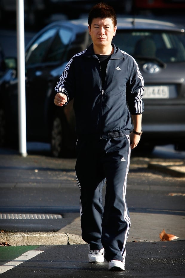 William Yan pictured shortly after his arrest in 2009 on immigration charges. He was later acquitted. Photo / Greg Bowker.