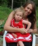 Jen Benavides and her daughter have found that gifts from Gran don't come cheap. Photo/ Supplied