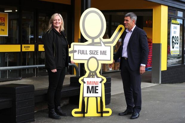 Pak'nSave Mini employee Shellie Metcalfe. Picture / Horowhenua Chronicle