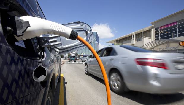 More than 6,000 EVs are now on New Zealand roads, with registrations more than doubling in 2017. Picture / Alan Gibson