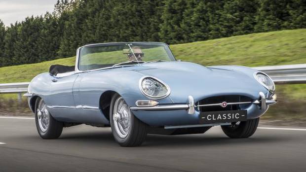A Jaguar E-Type. Photo / Supplied