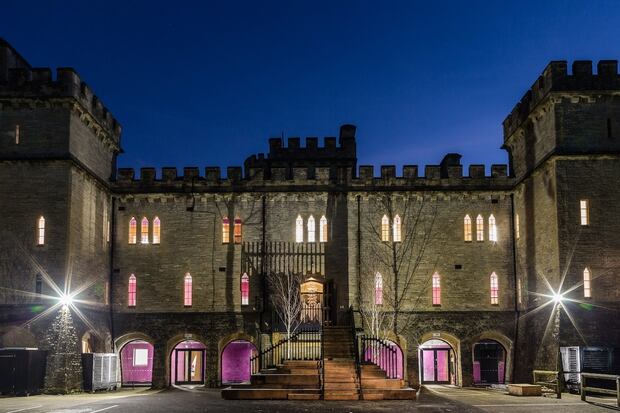 Money.co.uk's HQ is set in a 10,000 sq ft Victorian castle. Photo / Chris Terry