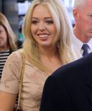 Tiffany Trump with hr father Donald in 2016. Photo / Getty Images