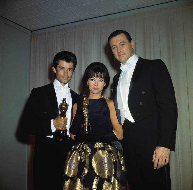 Rita Moreno following her win in 1962. Photo / Getty Images