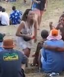 Video footage shows Madeline Anello-Kitzmiller slapping the man who grabbed her breast at RNV. Photo/supplied