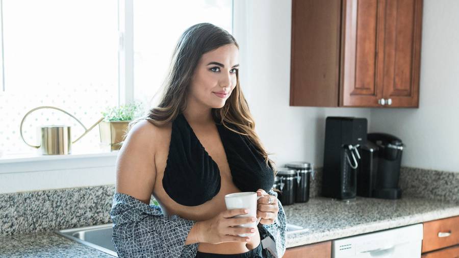 These towels are basically boob hammocks for all your underboob sweat needs