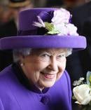 Queen Elizabeth II is cutting costs this year by opting for a supermarket pudding. Photo / Getty Images