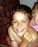 Paris Lee Bennett murdered his 4-year-old sister Ella when she was four and he was 13 in 2007. They are pictured years before the attack. 