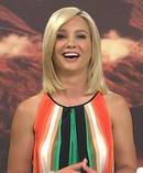 Hayley Holt during her Breakfast debut. Photo/TVNZ
