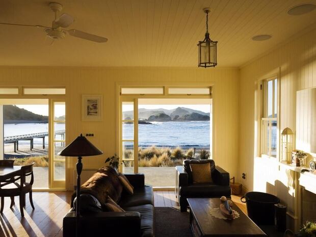 Room with a view on the island.